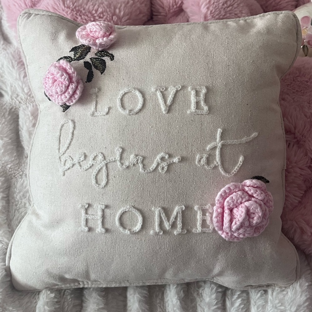 vintage coquette pillow